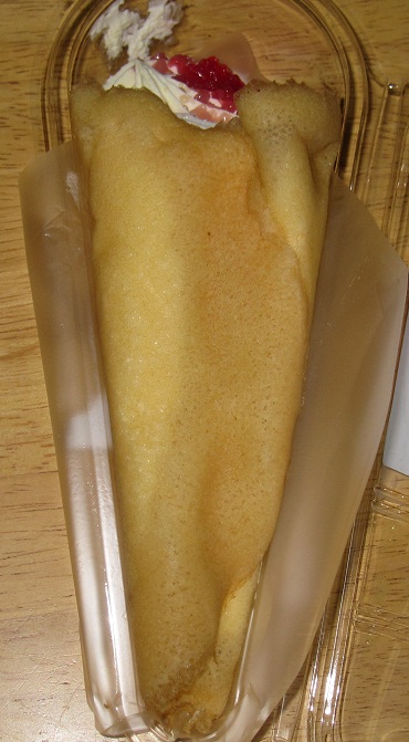 手包みパンケーキ（ラズベリー＆チーズ）