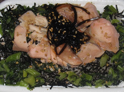 野沢菜鮭御飯